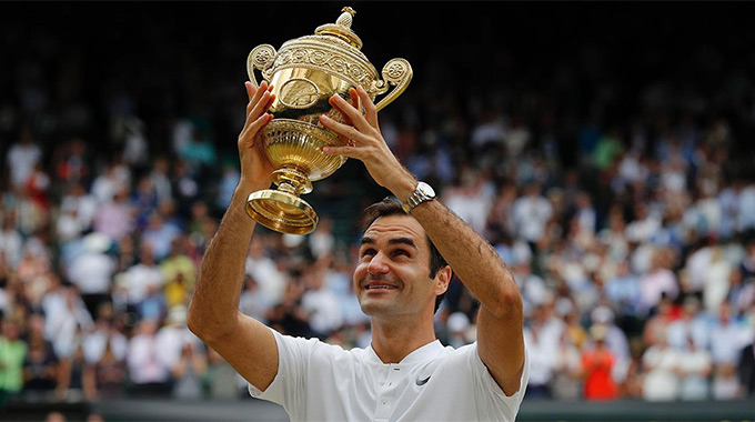 Federer lọt vào danh sách những VĐV xuất sắc nhất năm
