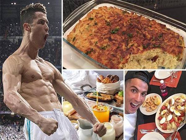 Khám phá chế độ ăn của Ronaldo giúp anh luôn ở đỉnh cao