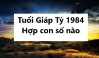 Tuổi Giáp Tý 1984 hợp con số nào