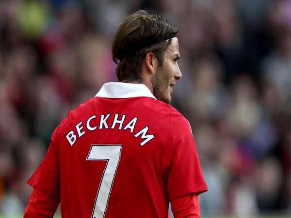 Những số áo gắn liền với sự nghiệp của David Beckham