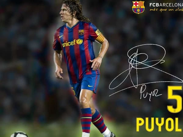 Số áo gắn liền với Carles Puyol